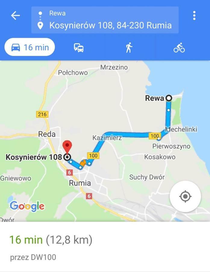 Apartament Przy Aquaparku W Redzie Rumia Exteriér fotografie